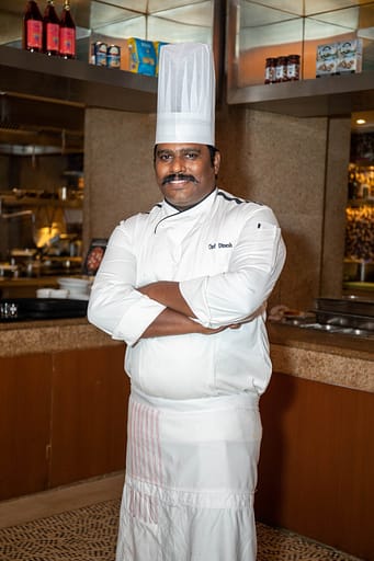 Chef Dinesh Kumar, Executive Sous Chef, Hyatt Regency Chennai