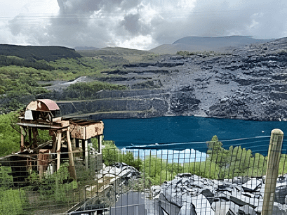 Adrenaline - Zip World Velocity 2 zip wire, Snowdonia, Wales