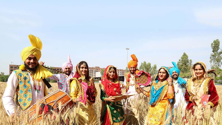 Baisakhi Celebration (Festivals in April)